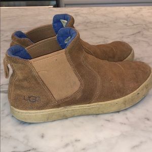 UGG Suede Camel Chelsea Style Boot (USA Size 5)